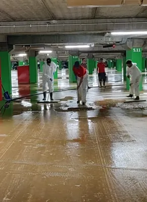 Nettoyage après inondation